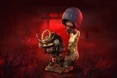 【正版授權】PureArts－刺客教條 彌助＆奈緒江 Q版系列（海外現貨）2