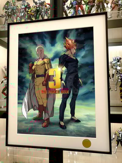 【週邊】星空工作室-埼玉餓狼 一拳超人第三季一擊男ONEPUNCHMAN動畫裝飾畫3