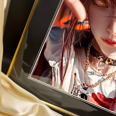 【週邊】阿喵畫社-惡魔獵人 瑪奇瑪3