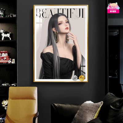 【週邊】阿喵畫社－墨紗韻 凝香 波雅・漢庫克女帝 裝飾畫5