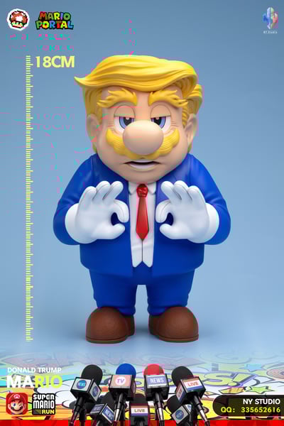 【惡搞系列】NY工作室-川普瑪利歐 Donald Trump Mario6