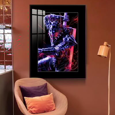 【週邊】橘子工作室－狂戰士鎧甲 格斯拔劍 裝飾畫3