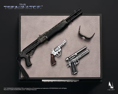 【正版授權】INART－終結者 T-800 收藏級可動人偶14