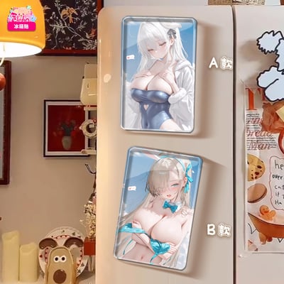 【週邊】阿喵畫社－蔚藍檔案 一之瀨明日奈與白鳳 雙聯裝飾畫2