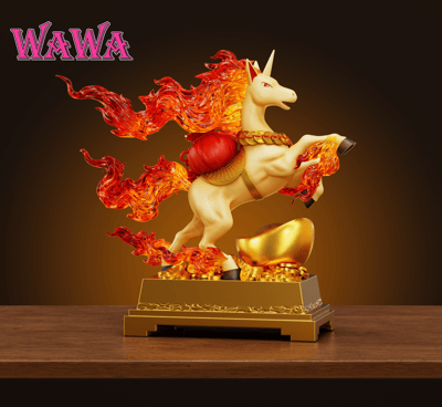 【寶可夢】wawa-studio－招財系列 招財烈焰馬 馬上有錢3