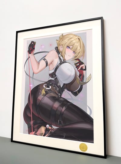 【週邊】H2工作室-伊芙琳絕區零Evelyn伊芙裝飾畫3