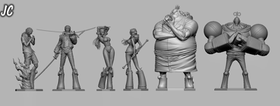 【海賊王】JC Studio-蛋頭島山治4