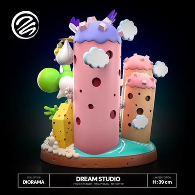 【電玩】Dream Studio-耀西島馬裡奧3