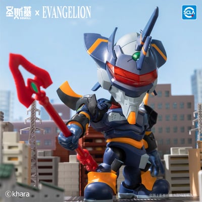 【正版授權】聖斯基－Q版補完計畫 EVA 超可動 拼裝盲盒7