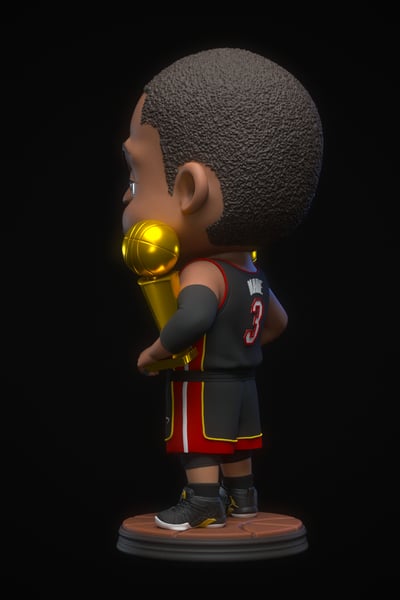 【運動明星】M3工作室-NBA 熱火 韋德3