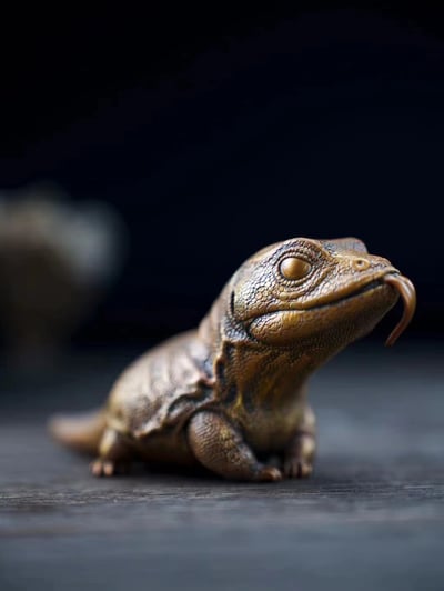 【動物爬蟲】博物誌-蜥蜴系列第七彈 金頭巨澤蜥2