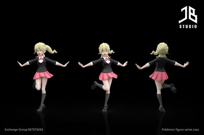 【寶可夢】JB Studio－私車系列 遊戲NPC 第二彈 第六世代NPC 迷你裙2