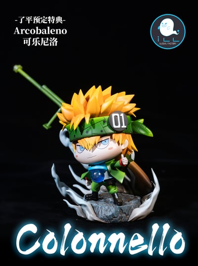 【家庭教師】ILL地下工廠-家庭教師REBORN 指環篇 笹川了平 藍波+戒指擺台套裝6