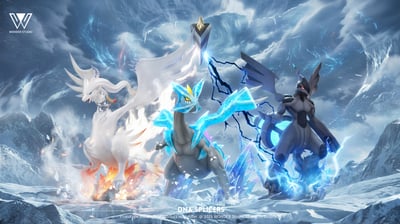 【寶可夢】玩得Wonder studio－酋雷姆 冰龍4