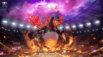 【寶可夢】玩得 Wonder studio－丹帝戰隊 極巨化 噴火龍3