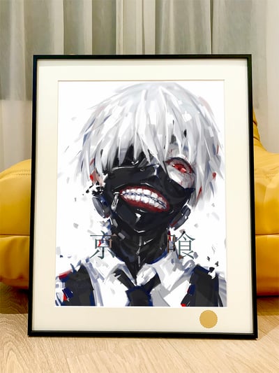 【週邊】星空工作室－東京喰種 白色金木研 裝飾畫1