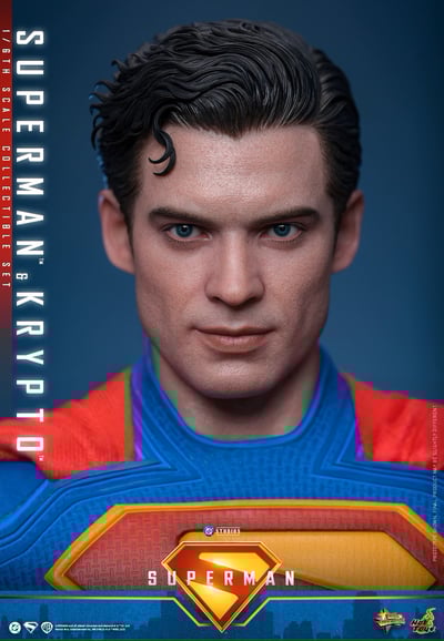 【正版授權】HOTTOYS-MMS812 新版電影 超人 超人&小氪套裝 可動3