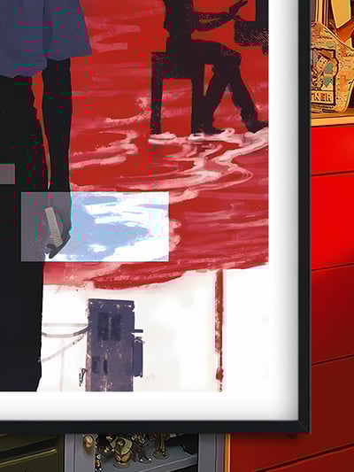 【週邊】巴洛克－新世紀福音戰士 再見EVA 裝飾畫&冰箱貼3