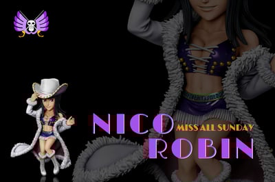 【海賊王】A+研究所－巴洛克工作社 第四彈 Miss All Sunday 妮可羅賓2