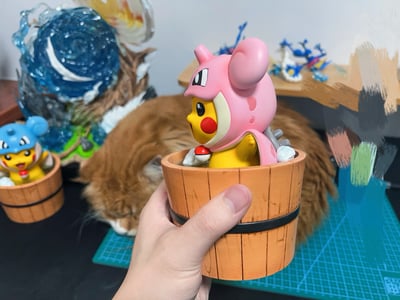 【寶可夢】破殼Studio-泡澡拉普拉斯變皮6