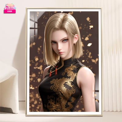 【週邊】阿喵畫社-旗袍18號4