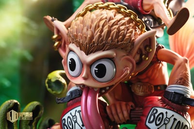 【海賊王】模界霧都 Studio-奇異森林大冒險 第四彈 路飛&魚尾猴4