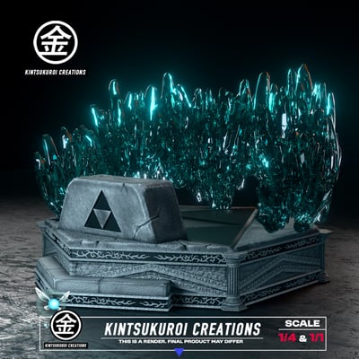 【薩爾達傳說】KINTSUKUROI CREATIONS－Young Link Pulling Master Sword9