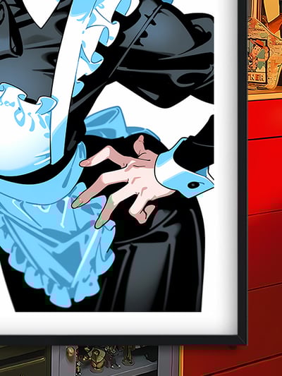 【週邊】巴洛克－鏈鋸人 女僕蕾塞 裝飾畫&冰箱貼3