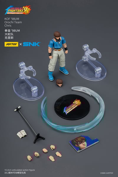 【正版授權】JOYTOY－拳皇'98UM 大蛇隊 克里斯13