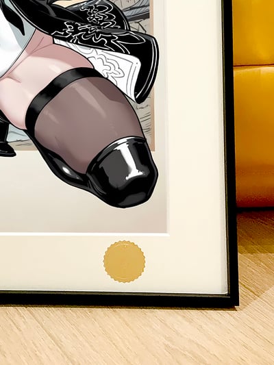 【週邊】星空工作室－尼爾 和風 2B 裝飾畫5