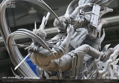 【進擊的巨人】Sure studio－SSS巨人對戰系列 兵長 vs 萊納3