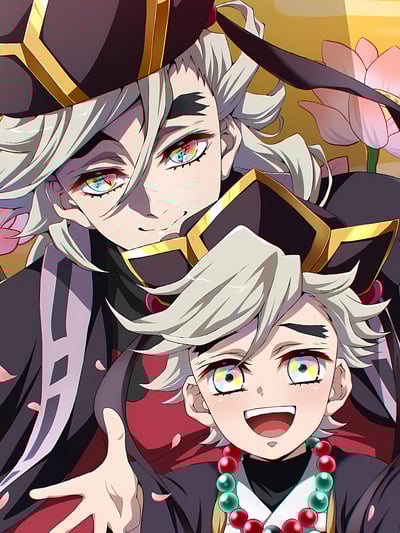 【週邊】星空工作室－鬼滅之刃 童磨 裝飾畫4