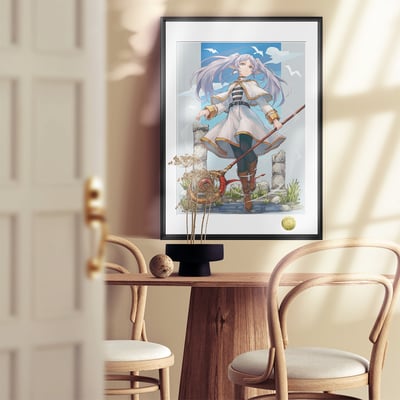 【週邊】皇呱工作室－葬送的芙莉蓮 精靈大魔法使 裝飾畫3