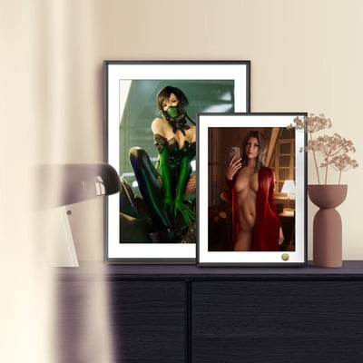 【週邊】皇呱工作室-最終幻想愛麗絲蒂法Tifa尤菲裝飾畫5