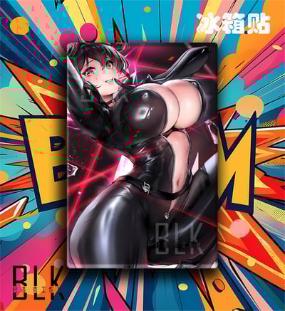 【週邊】巴洛克－勝利女神：妮姬 Quency 裝飾畫&冰箱貼5