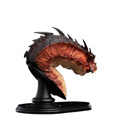 【正版授權】WETA Workshop－霍比特人 Smaug 史矛革 半身像 原色版 87-02-014526