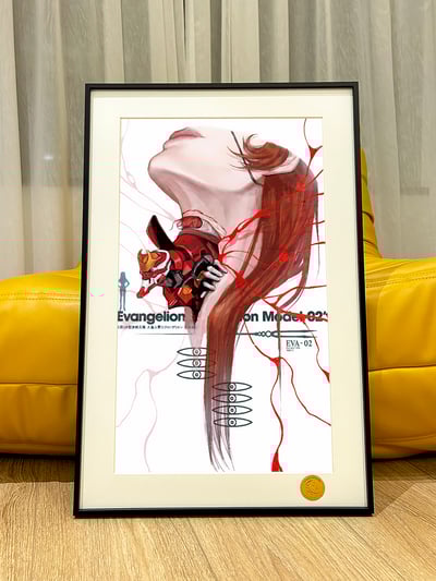 【週邊】星空工作室－新世紀福音戰士 二號機 裝飾畫1