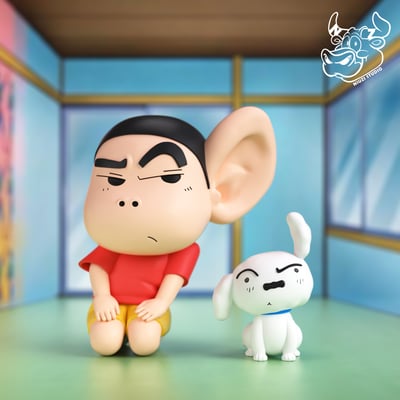 【蠟筆小新】牛子工作室-偷聽小新小白2