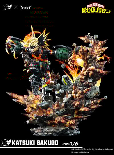 【正版授權】XFire x X1ART－我的英雄學院 綠谷出久&爆豪勝己14