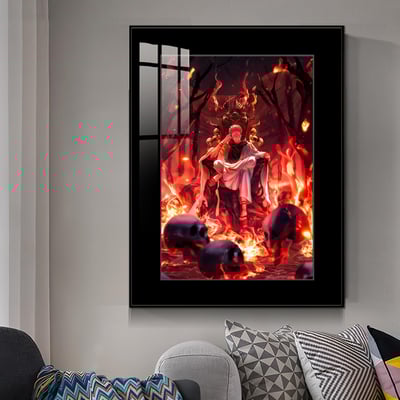 【週邊】橘子工作室－咒術迴戰 王座 兩面宿儺 裝飾畫2