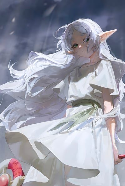 【週邊】H2工作室－葬送的芙莉蓮 憂傷芙莉蓮 裝飾畫3