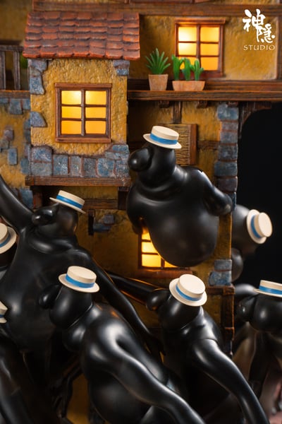 【宮崎駿】神隱工作室-剪影瞬間系列 空中的邂逅6