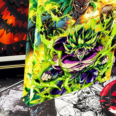 【週邊】阿喵畫社-超級賽亞人布羅利卡磚3