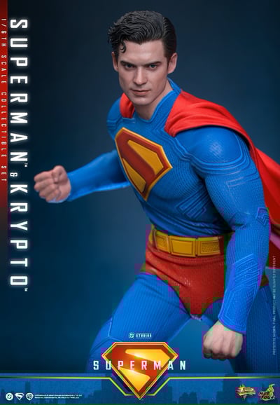 【正版授權】HOTTOYS-MMS812 新版電影 超人 超人&小氪套裝 可動11