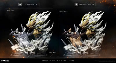 【進擊的巨人】CHIKARA STUDIO-天地之戰-衝擊（獸巨VS鎧巨）7