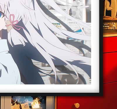 【週邊】巴洛克－原神 港風神里綾華 裝飾畫&冰箱貼3