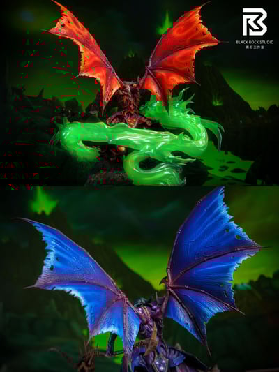 【魔獸世界】BRS 黑石工作室-五人小隊系列 第三彈 T6被遺忘者亡靈術士 門神扎昆7