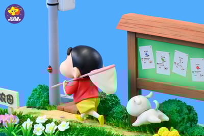 【蠟筆小新】GuluPlanet-蠟筆小新之煤炭鎮的小白場景5