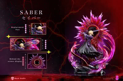 【Fate】Mask Studio-黑Saber3