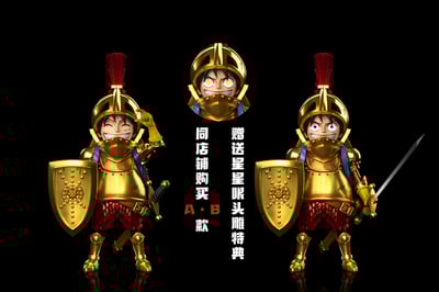 【海賊王】A+研究所-恐怖三桅帆船共鳴 第十一彈 黃金盔甲路飛5